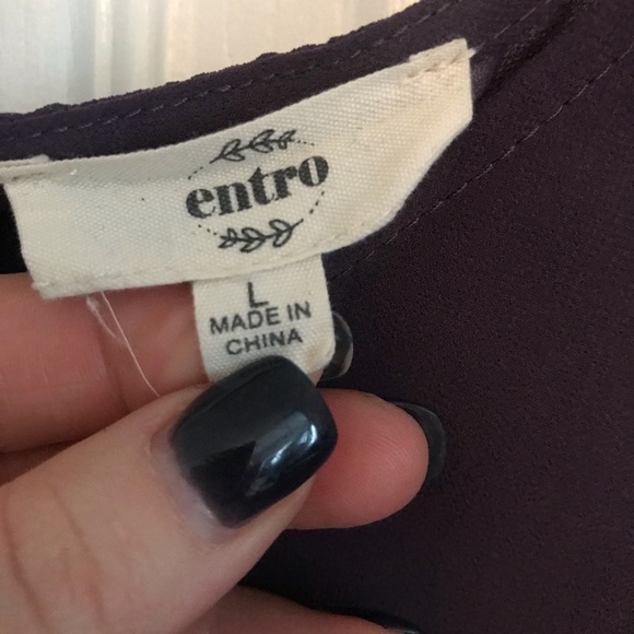 Entro Lace Back Blouse - Picture 6 of 8